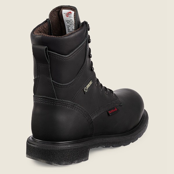 Red Wing Safety Bot Erkek - Supersole® 2.0 - 8-Inch Insulated Waterproof Csa Toe - Siyah - 14IGBLSUW